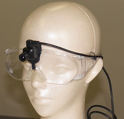 MCS-M291A and attachment for safety glasses